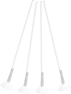4pcs Fan Brushes Facial Applicator Long Handl...