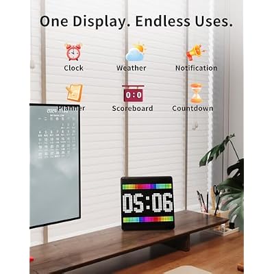 Divoom Pixoo-Max Pixel Display, APP Cellphone Nepal | Ubuy