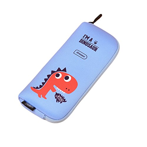 Tookang Dessin Animé Mignon Grande Capacité Pour étudiants Trousse à Crayons Avec Fermeture à éclair Sac à Stylos Cover