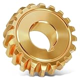 Karbay Gear for MTD 917-04861 Replacement Part 20T Worm,for 717-0528A 717-0528 917-0528A 717-04449 717-04861 917-0528 917-04861
