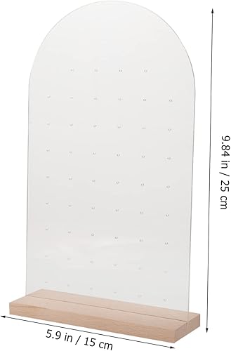 Miniatura 3 de DOITOOL Soporte de exhibición de pendientes Soporte de exhibición de joyas, soportes de exhibición de aretes, estante de exhibición de aretes,