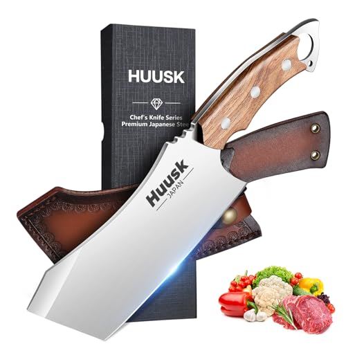 Huusk Meat Cleaver with Sheath