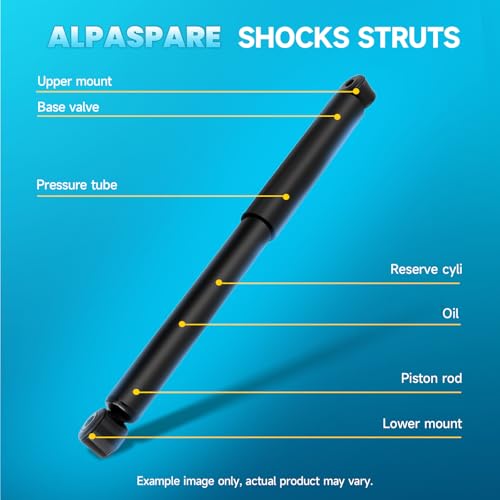 Alpaspare Front Complete Strut Assembly & Shock Absorber fitment for 1999-2003 Lexus RX300, 2001-2003 Toyota，271499/271498,2Pcs by Alpaspare - Image 4