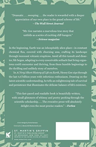 A (Very) Short History of Life on Earth: 4.6 Billion Years in 12 Pithy Chapters