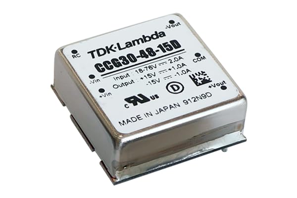 TDK-Lambda DCDCコンバータ 1個入 CCG30-48-15D CC3-0305SF-E : 詳細情報 |