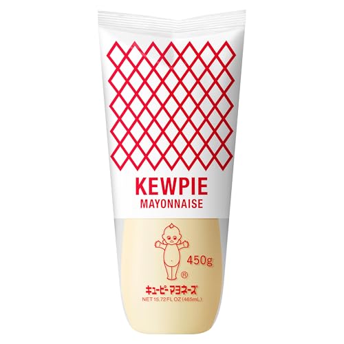 Kewpie Mayonnaise (Product Of Japan), Rich & Creamy Umami Flavor, Best Mayo For Sandwiches, Salads, Sushi & Dips, 15.87 Oz (450 G) Bottle