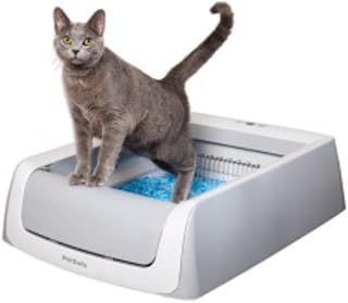PetSafe ScoopFree Automatic Self-Cleaning Cat Litter Box – Includes Disposable Trays with Crystal Litter – 2nd Generation