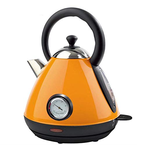 Hervidor eléctrico inalámbrico 1.7L rápido 2200W naranja miniatura 1