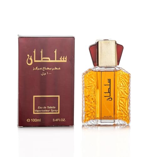 Sultan Parfum Hombre – 100 ml Eau de Parfum de Dubai, fragancia...