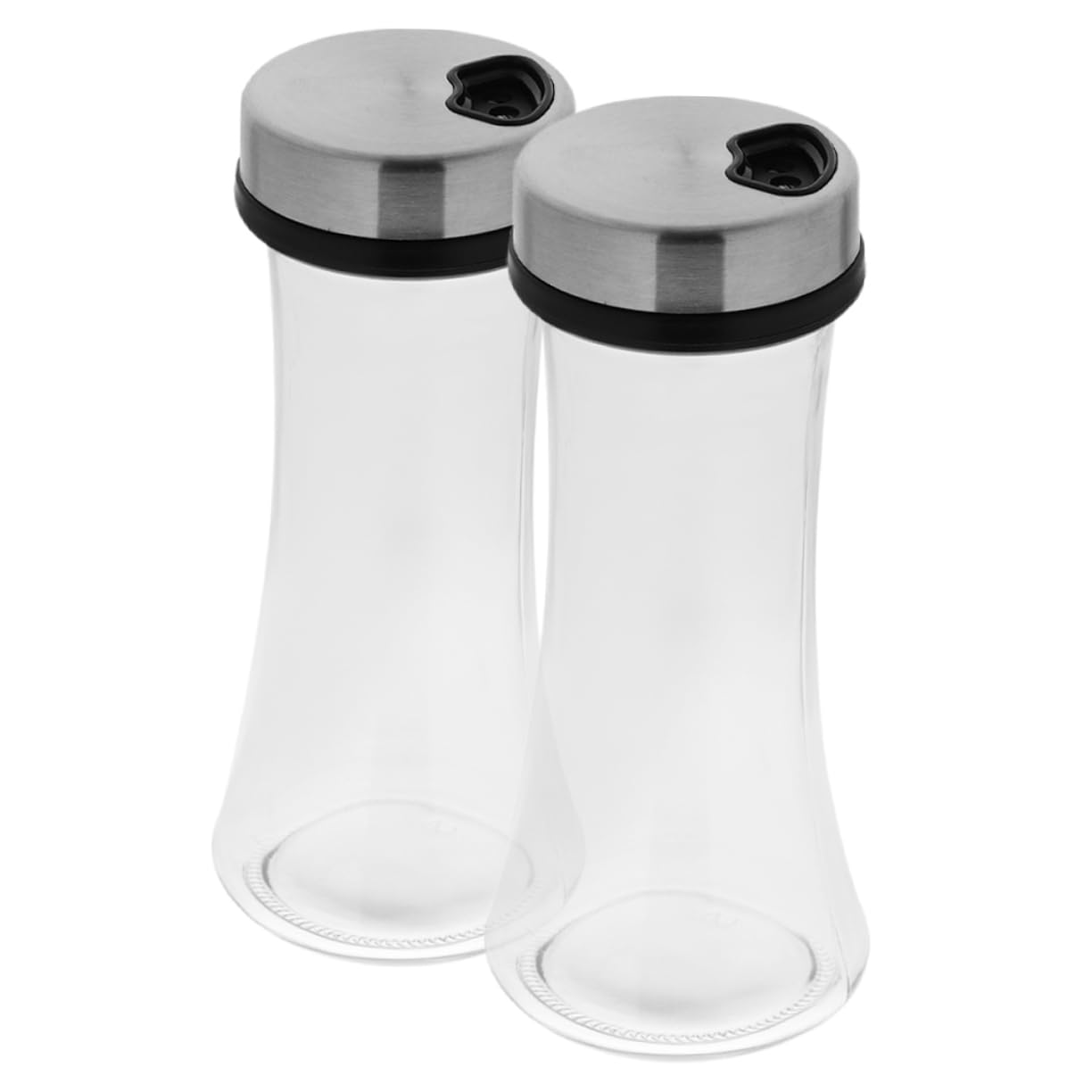 MAGICLULU 6 Dispensadores De Especias Para Decoración De Cocina Pimentero Reutilizable Botellas De Especias Salero De Mesa Salero Condimentos De Cocina Con Tapa De Vidrio