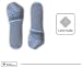 POPYS (2 Pares) Calcetines Tobilleros Unisex Ajustables y Fabricados en Lana Rizada...