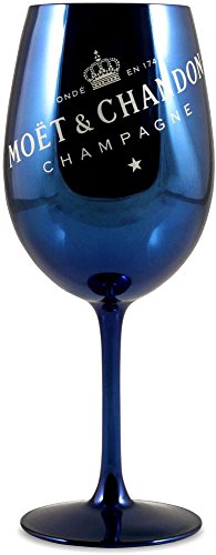 Moët & Chandon Champagne Glass Goblet Navy Blue x 1