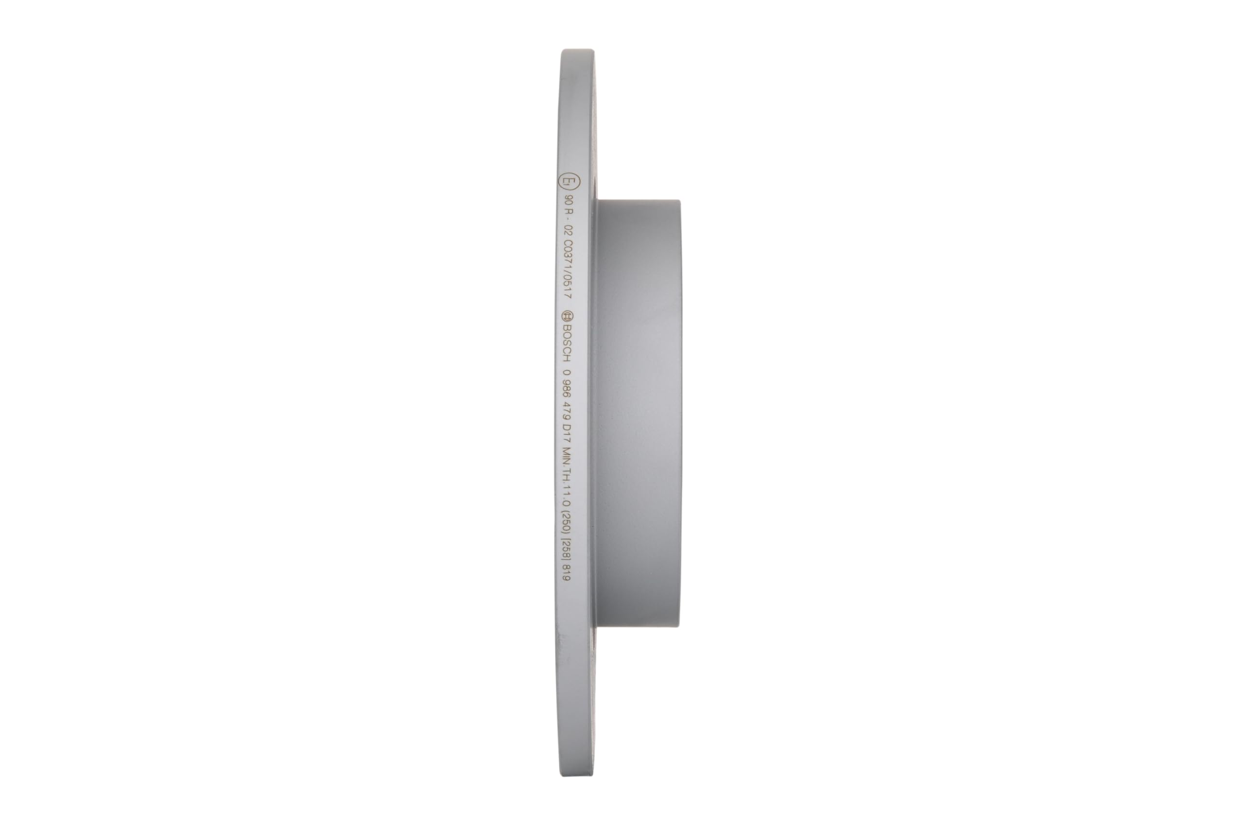 BOSCH Set Dischi Freno BD2438 - Dischi Freno Ventilati di Ghisa di 289.5 mm - Asse Posteriore - Conformi al regolamento ECE-R90 - Ottimizzati per Ridurre Rumore, Calore e Corrosione - 2 Dischi