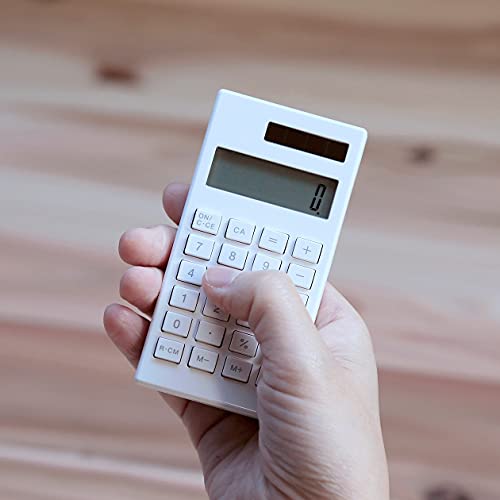 Muji Calculator - 10 Digit - White #TOP2