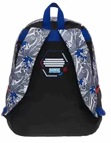 Mochila Sonic Unstopable Pacific Cinza