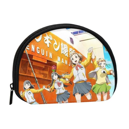 宇宙よりも遠い場所 大容量 ミニ財布 コンパクト 多機能 小銭入れ 軽量 コインケース 旅行 日常使いに最適 収納便利 持ち運び便利 ユニセックス ギフト対応