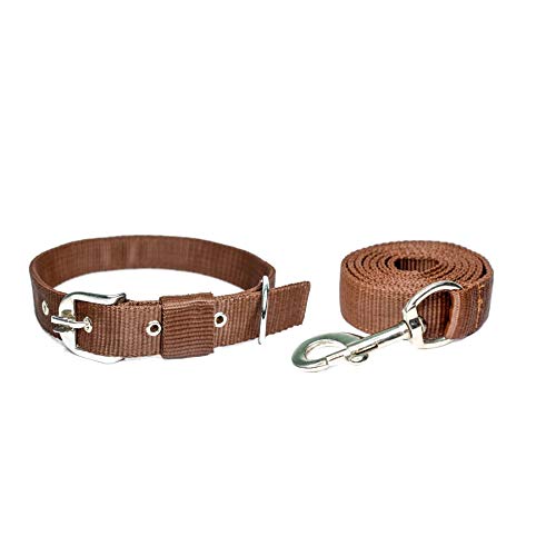 YOUNIQUE MERCHANDISE Strong Nylon Everyday Dog Collar Leash Set (B08MCJBRMM) Amazon Price History, Amazon Price Tracker