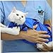 Cunlvyyds Cat Bathing Bag, Scratch-Resistant Nylon Cat Grooming Bag with Zipper & Paste Tape, Adjustable Multifunctional Restraint for Bathing Washing Nail Cutting, M, Washing