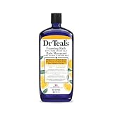 Dr Teal's Foaming Bath with Pure Epsom Salt, Prebiotic Lemon Balm and Essential Oils, 34 fl oz