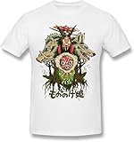 NYXMLYTIO Men's The Wolf Princess Princess Mononoke Poster White T Shirt