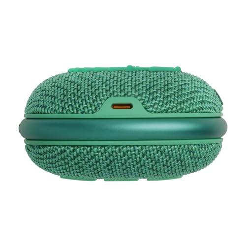 JBL Clip 4 Eco Bluetooth Lautsprecher aus recyceltem Material - Grün – Wasserdichte, tragbare Musikbox mit praktischem Karabiner… – Ansicht 6