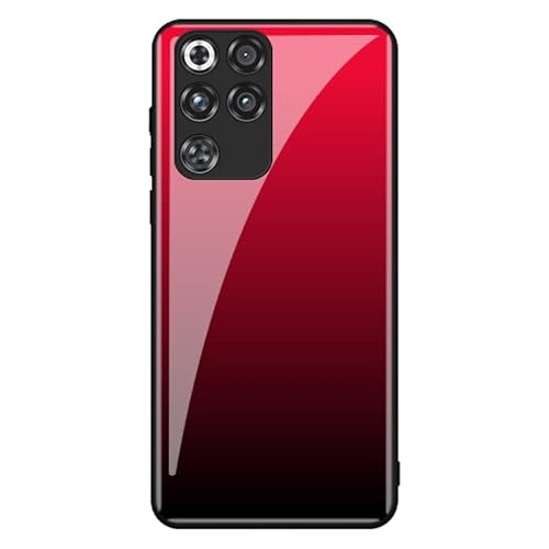 KOOLRIVER�EFor REDMAGIC 11 Air �P�[�X TPU �ϏՌ� �J�o�[ �O���f�[�V���� �w�ʋ����K���X For �k�r�A ���b�h�}�W�b�N11 �X�}�z�P�[�X �V���v�� �Q�[�~���O�ی�P�[�X(���b�h�u���b�N)