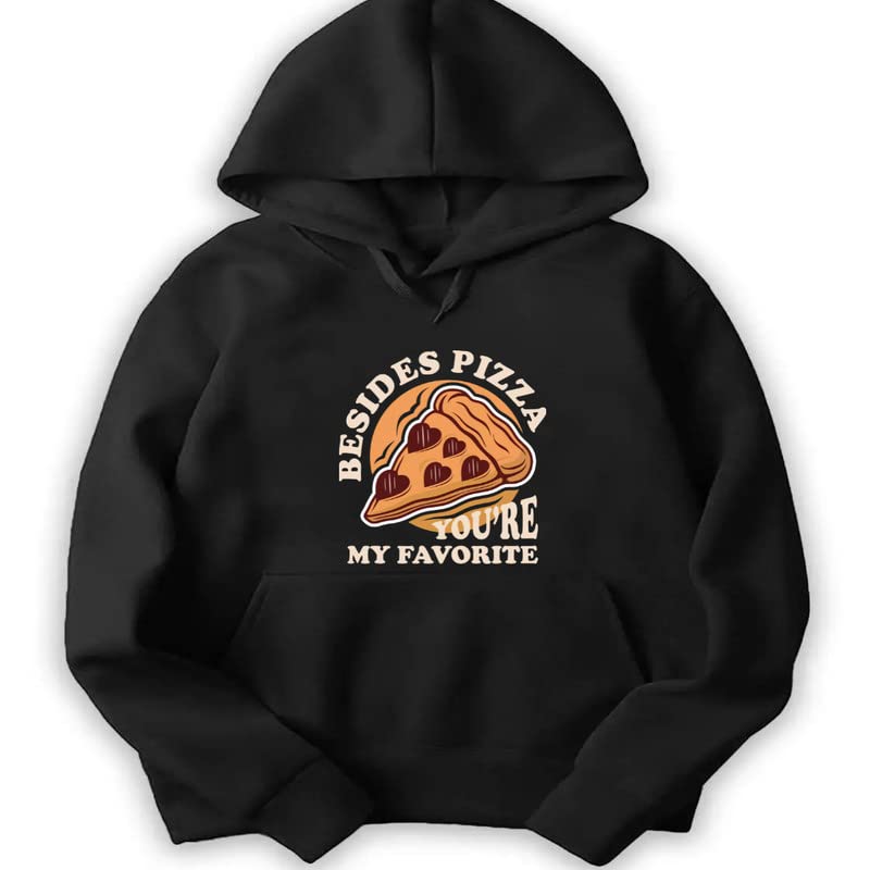 GenericTriOnz Unisex Valentine Gift for Couple Customized 100% Cotton Hoodie |Personalized Hoodie |