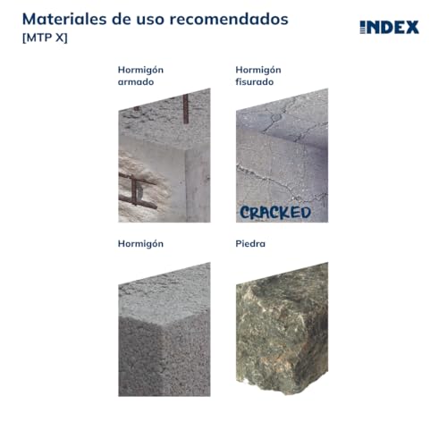 Goujon Index mtp-x ancrage mâle M16 x 220 en acier robuste - 4