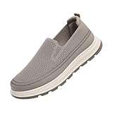 Mens Slip On Walking Loafers Casual Breathable Comfort...