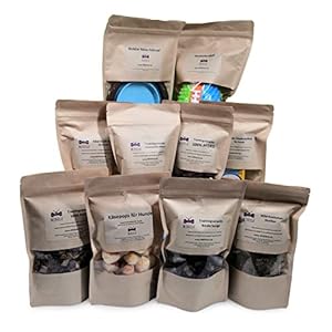 MERVELA Geschenkbox für kleine Hunde Hundeliebhaber, Hundebesitzer zu Weihnachten beschenken, Snackbox, Leckerliebox