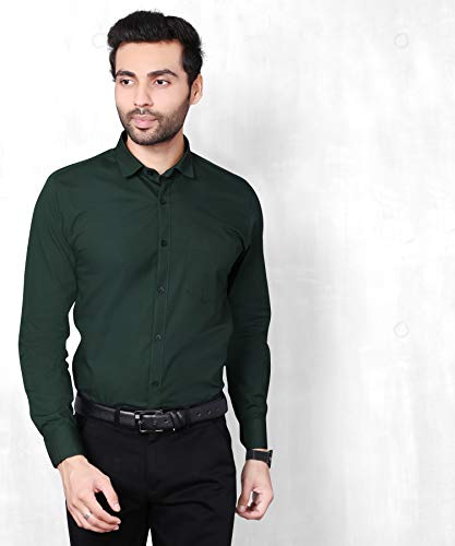 Image of FIFTH ANFOLD Men's Solid Slim Fit Shirt