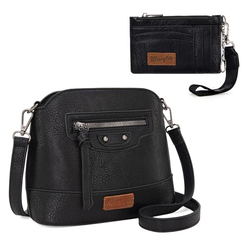 Wrangler Small Crossbody Bags and Credit Card Holder Set for Women