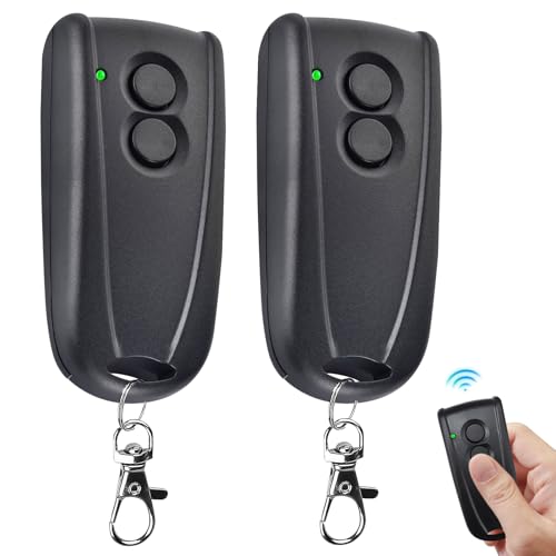 Mando porton garaje 433,92 MHz compatible con motor Hörmann Ecostar RSC2 RSE2, juego de 2
