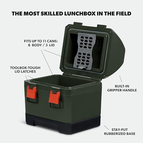 Igloo Gripper CoolBox 10 Qt Cooler, Sportsman - image 2