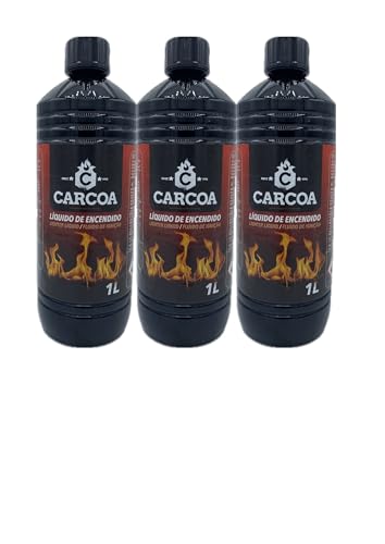 OAXYS Líquido ignição para churrasco (3 garrafas)