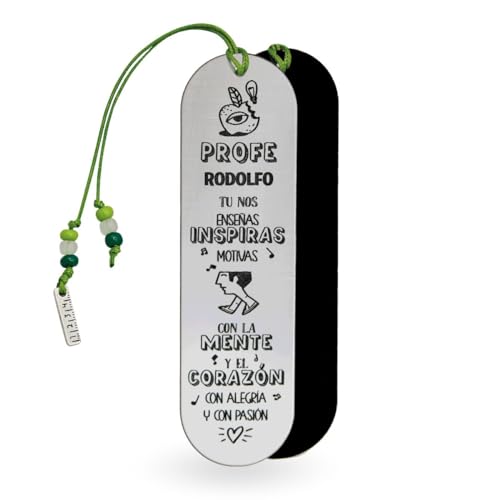 Marcapáginas Metacrilato Efecto Plata | Regalo Original | Punto