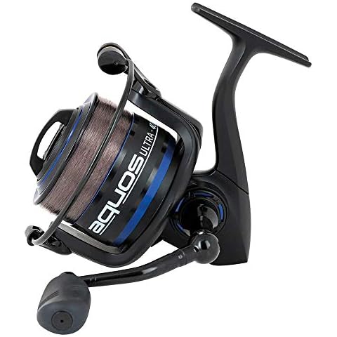 Fox Matrix Aquos Ultra 4000 - Stationärrolle zum Ansitzangeln, Angelrolle zum Feedern & Friedfischangeln, Feederrolle, Rolle Cover