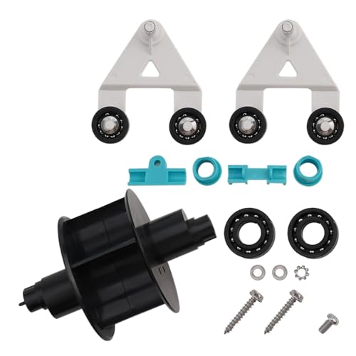 BlissfulAbode 1 juego de turbina universal para aspiradora de piscina con marco en A para Wanda AXV621DAT AXV036BP Pool Vac Plus Ultra piezas de repuesto