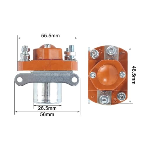 Contacteur DC 48V ZJ50A boîtier de commutation isolant haute performance - 3