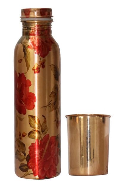 Bouteille de boisson en cuivre BRACOP l'élégance de la table