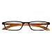 Produktbild Lesebrille / Lesehilfe Tiffy von I need you aus Kunststoff inkl. Etui braun - orange +1,50