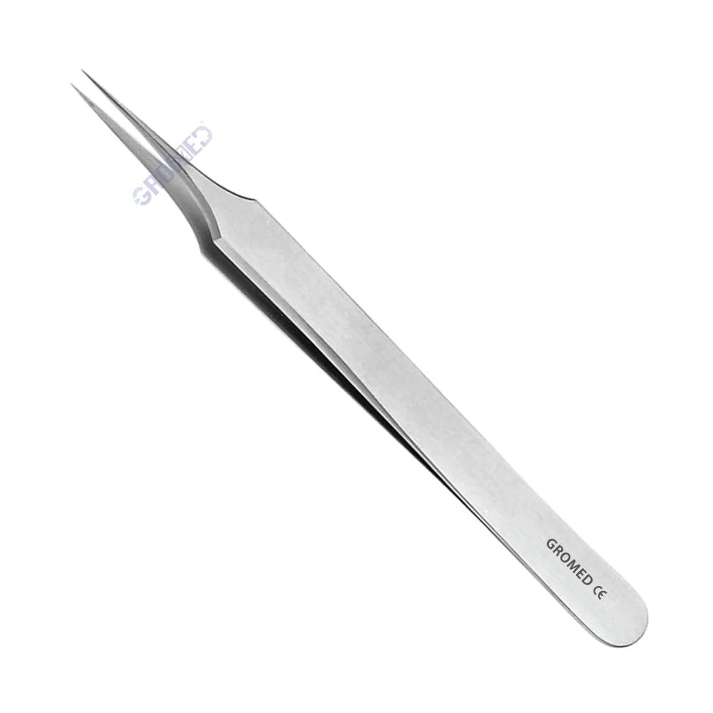 Gromed Fine Dissecting Forceps/Jewellers Forceps/Jeweler Forceps - Straight, 5"/12.5cm (Stainless Steel) (B0CCY9BNMZ) Amazon Price History, Amazon Price Tracker