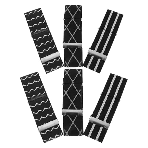 Ligas para mangas de camisa elásticas bandas de poliéster para brazos