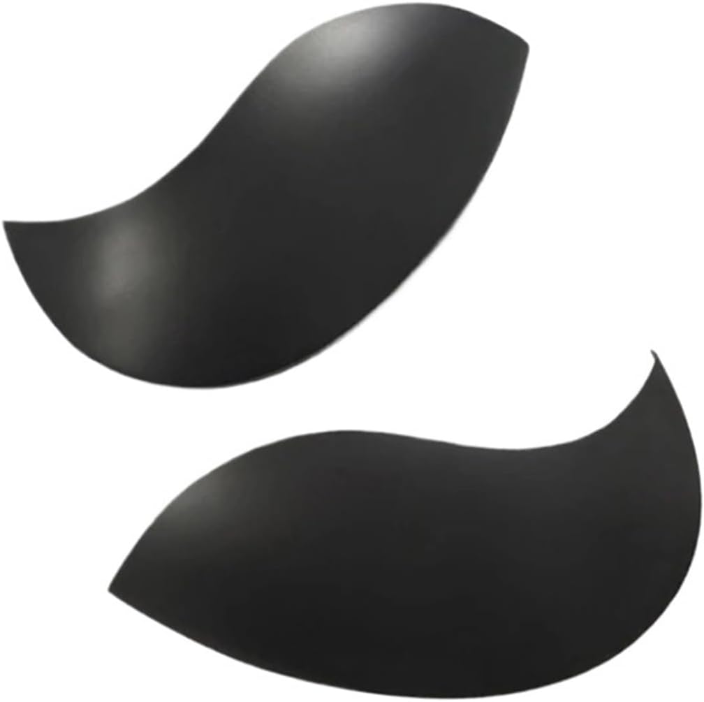 Fiber Glass Matt Black Primer Car Headlight Eyebrows Cover Front Angry Eyelids Compatible With MINI F54 CLUBMAN F57 CABRIO F56 COOPER F55