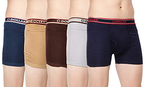 Image of Dollar Bigboss Men's Cotton Interlock Pocket SPCD Regular Solid Trunk