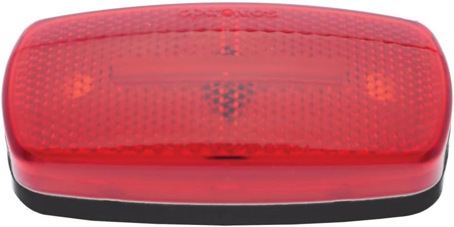 Optronics MC32RBS Surface Mount Maker/Clearance Light with Reflex, Red