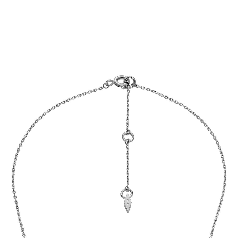 Fossil Damenkette Infinity Anhänger Sterlingsilber, JFS00632040