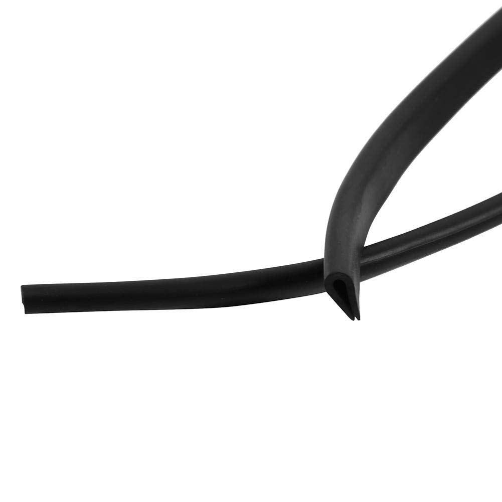 Protezioni Laterali Per Portiere Auto A Forma Di U – Guarnizione In Gomma 300 Cm, Anti Graffio, Antigelo, Per Bordi Porta, Paraurti, Griglia – Colore Nero - 4