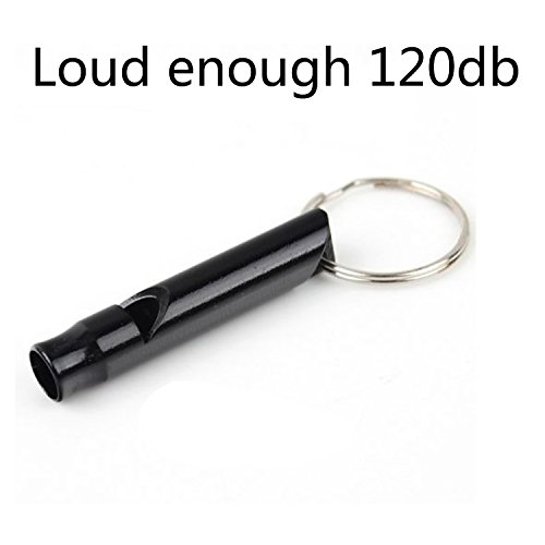 Woodcovo 10 Pack Aluminum Whistle