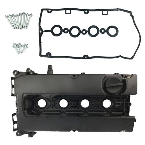 Image of Engine Valve Cover Replacement for Cruze 2010-2016 Aveo /Aveo5 2009-2011 | Replacement for Sonic Pontiac G3 Saturn Astra 1.8 1.6L, 55564395, 55558673, with Gasket & Cap